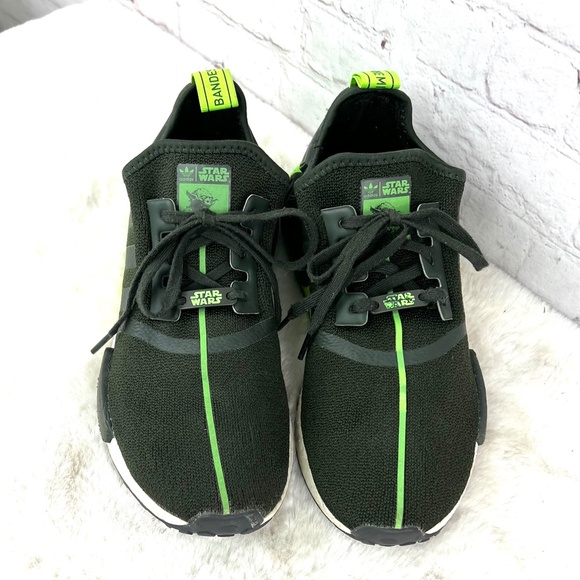 🚫SOLD! 🛸|•ADIDAS•| NMD R1 x Star Wars Yoda 2019 FW3935 Men's Running 👟 - Picture 2 of 15